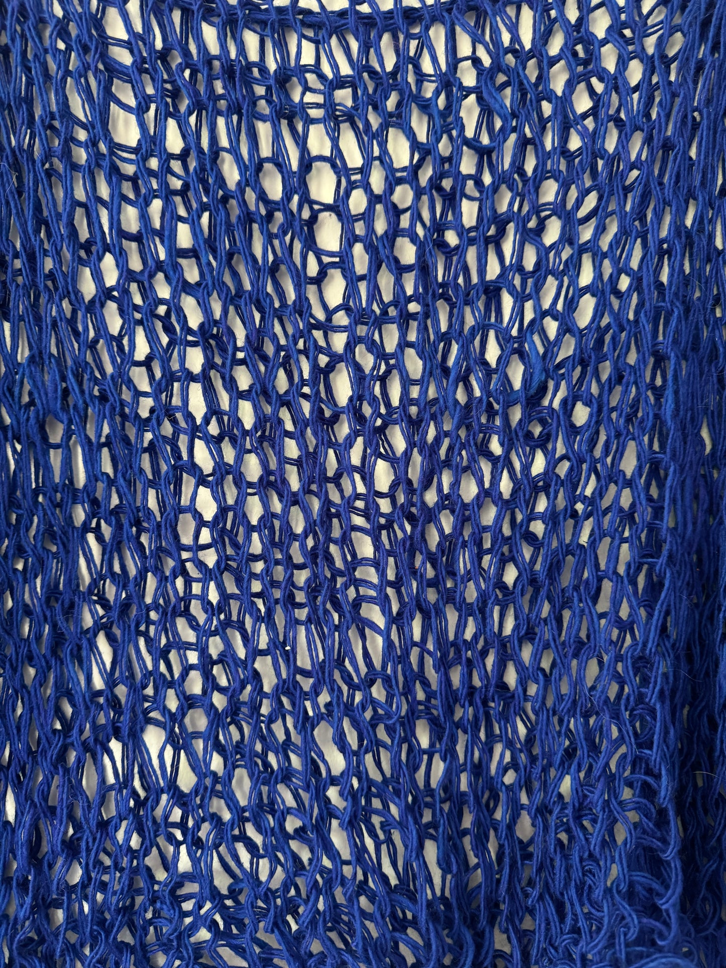 Open Knit in Ultramarine Blue