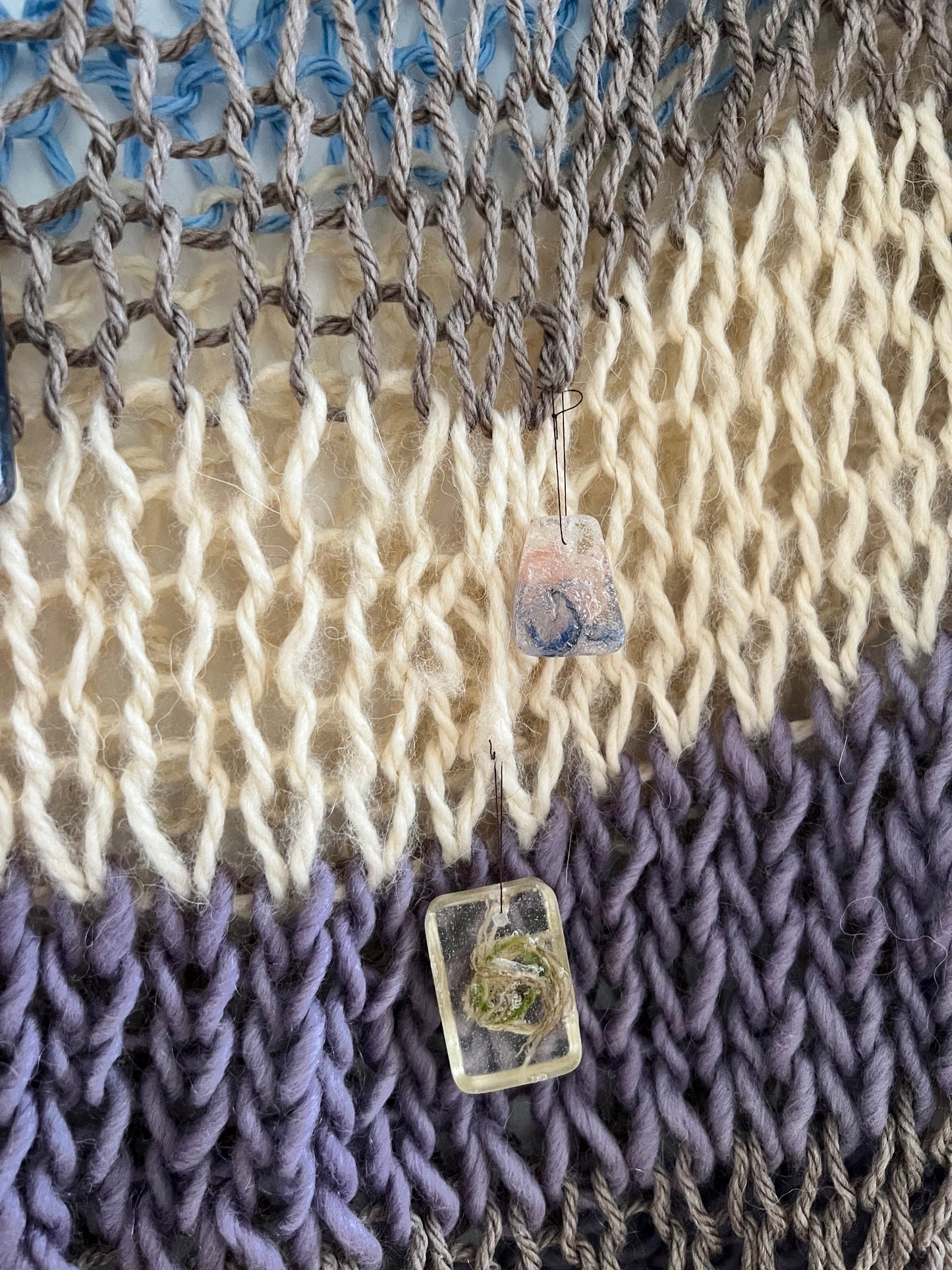 Resin Yarn Charm Big Knit